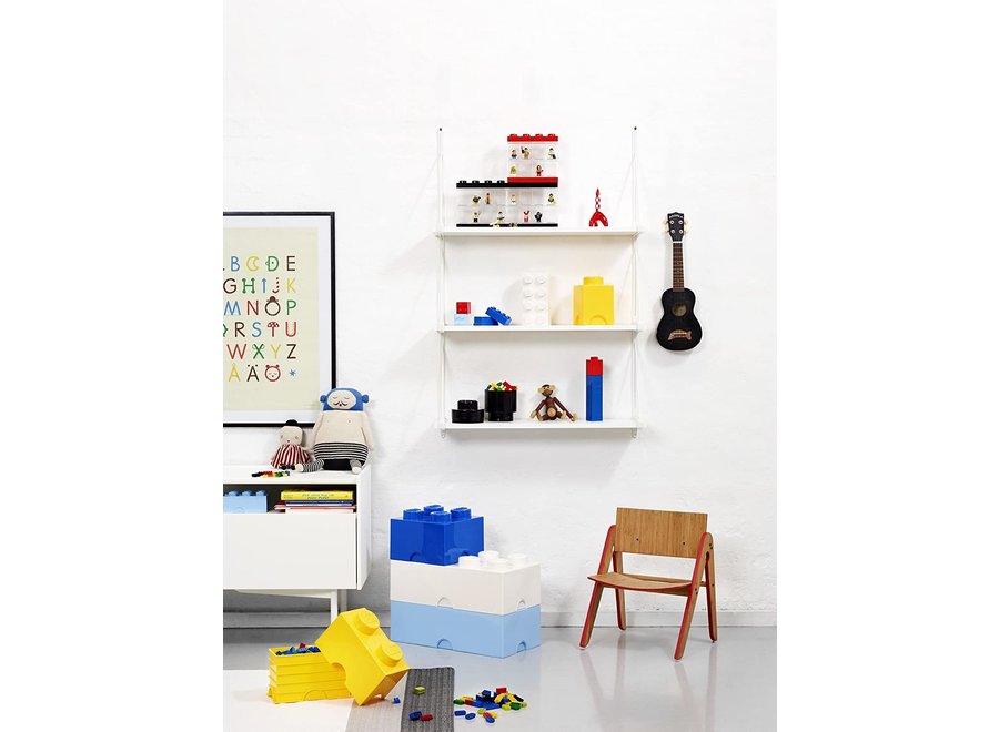 Opbergbox Brick 8 Wit 12L