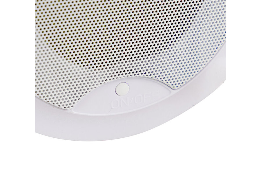 Tafellamp Wit 30cm Storm Small incl. Bluetooth Speaker