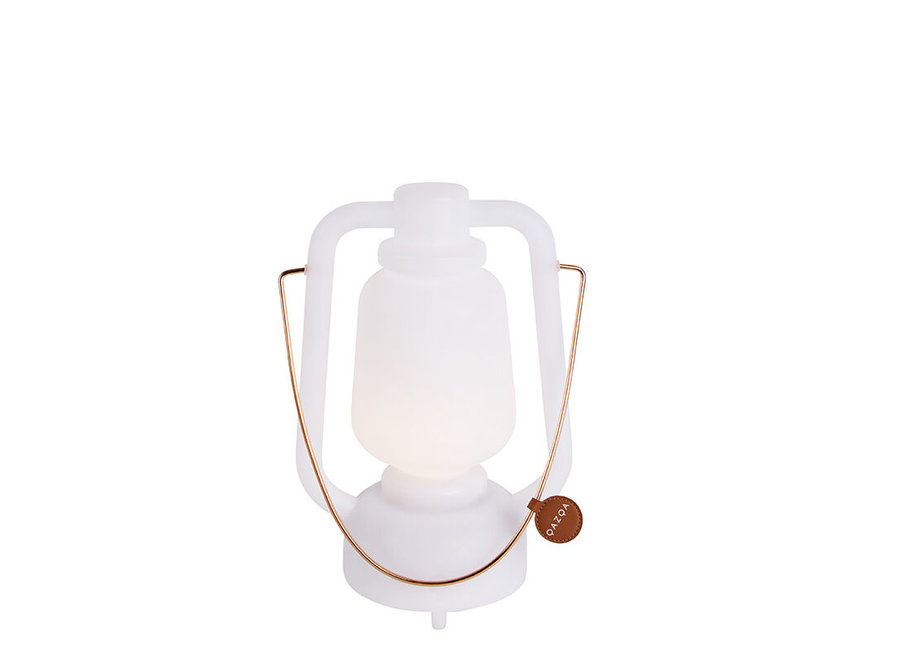 Tafellamp Wit 30cm Storm Small incl. Bluetooth Speaker