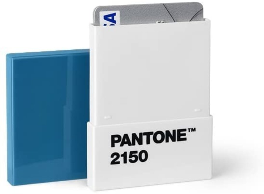 Pantone Kaarthouder Blauw 2150
