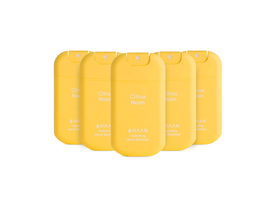 Hand Sanitizer 5-Pack Citrus Noon