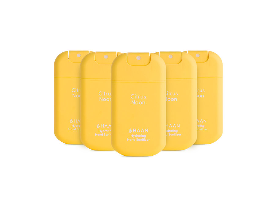 Hand Sanitizer Spray 30ml 5-Pack Citrus Noon