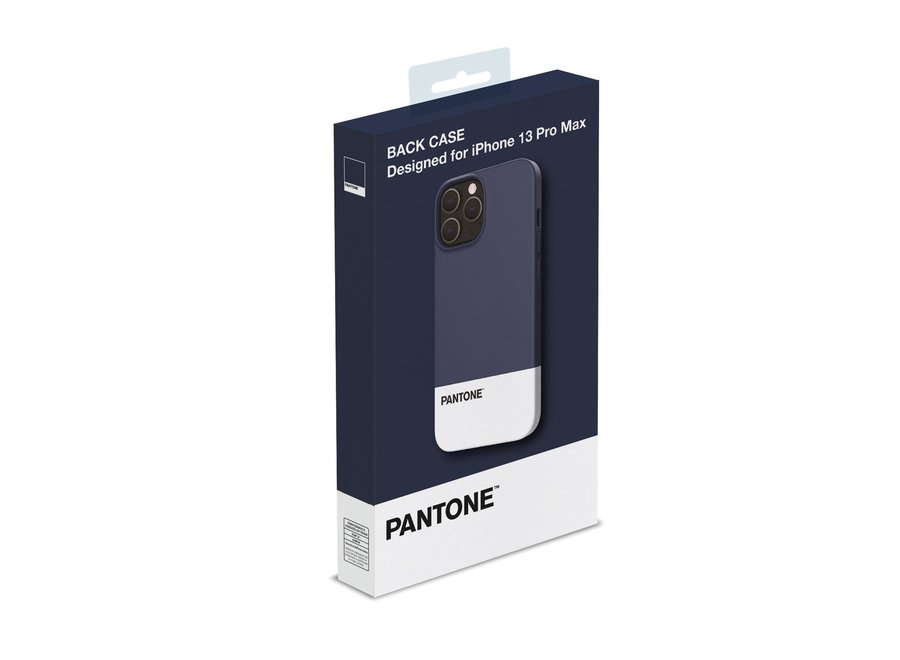 Pantone Silicone Backcover iPhone 13 Pro Max Blauw