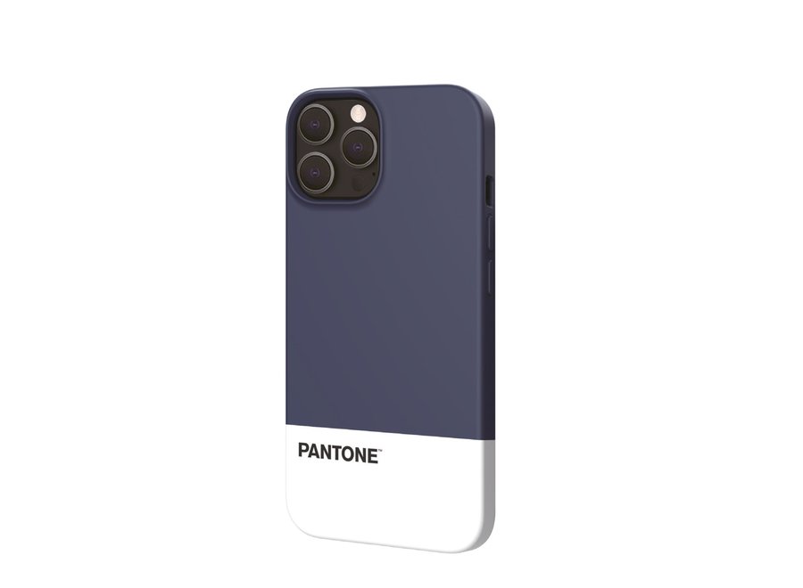 Pantone Silicone Backcover iPhone 13 Pro Blauw