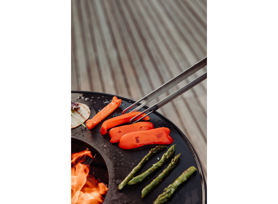 BBQ Tools Grilltang Zilver