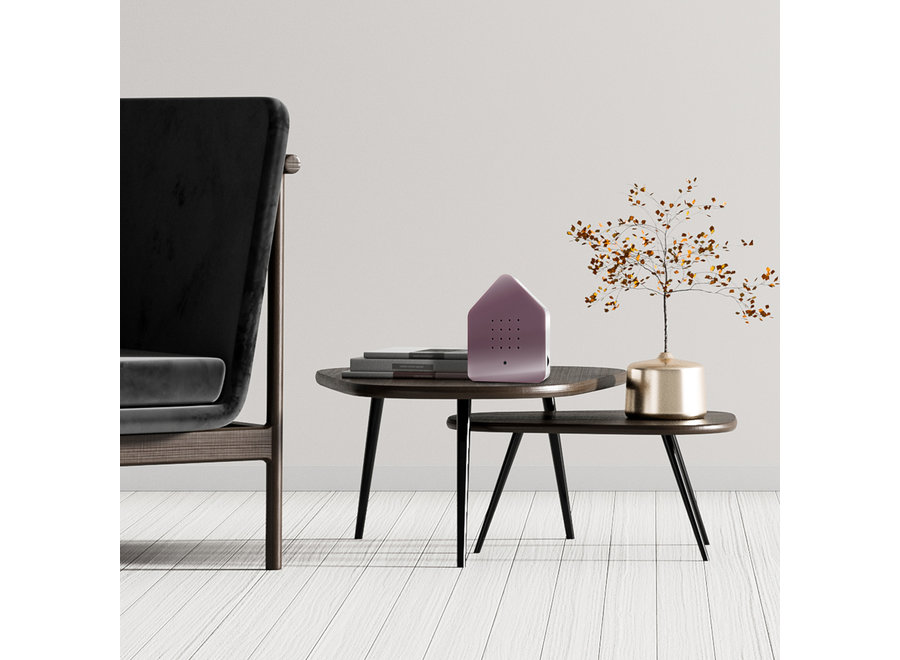 Zwitscherbox Mauve - Vogelhuisje met Geluiden