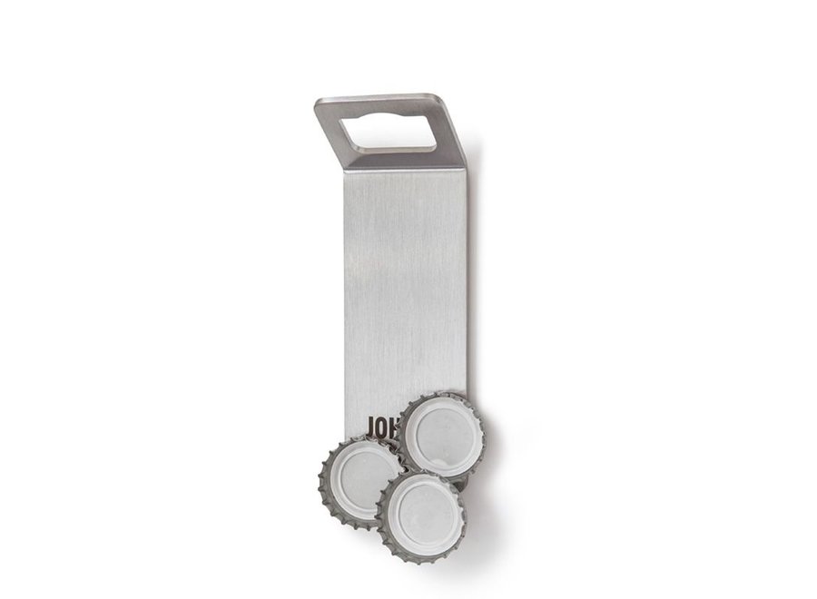 JOHNNY CATCH Magneet Flesopener Zilver