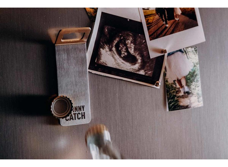 JOHNNY CATCH Magneet Flesopener Zilver