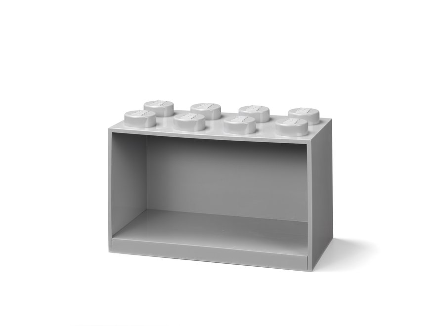 Wandschap Brick 8 Grijs