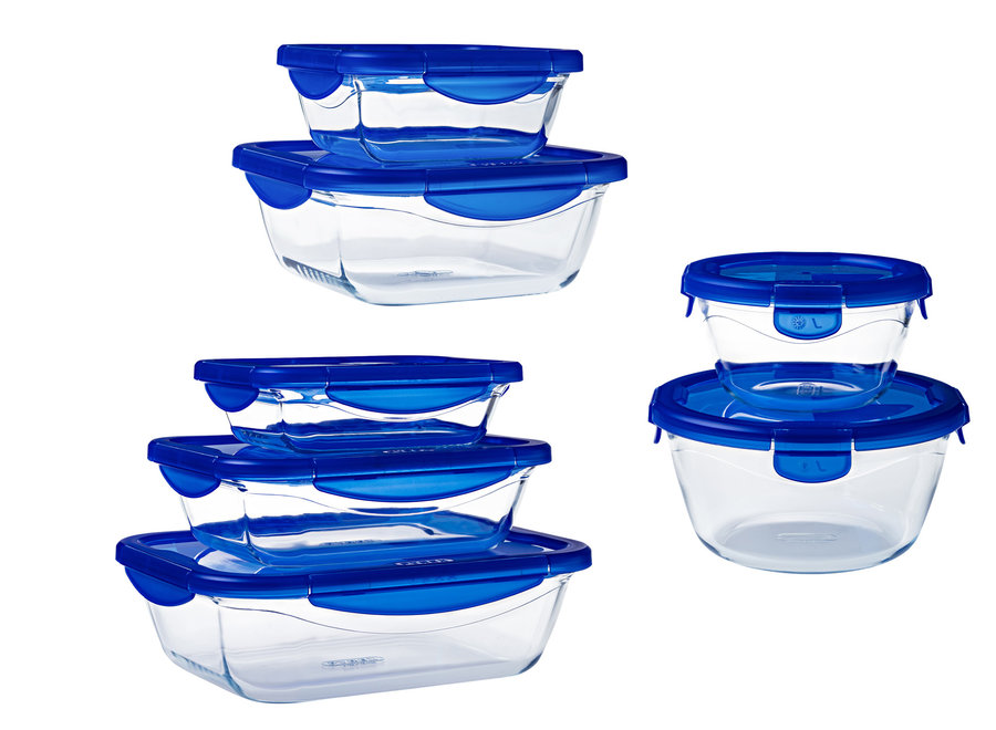 Cook & Go Ovenschaal met Deksel 7-delig