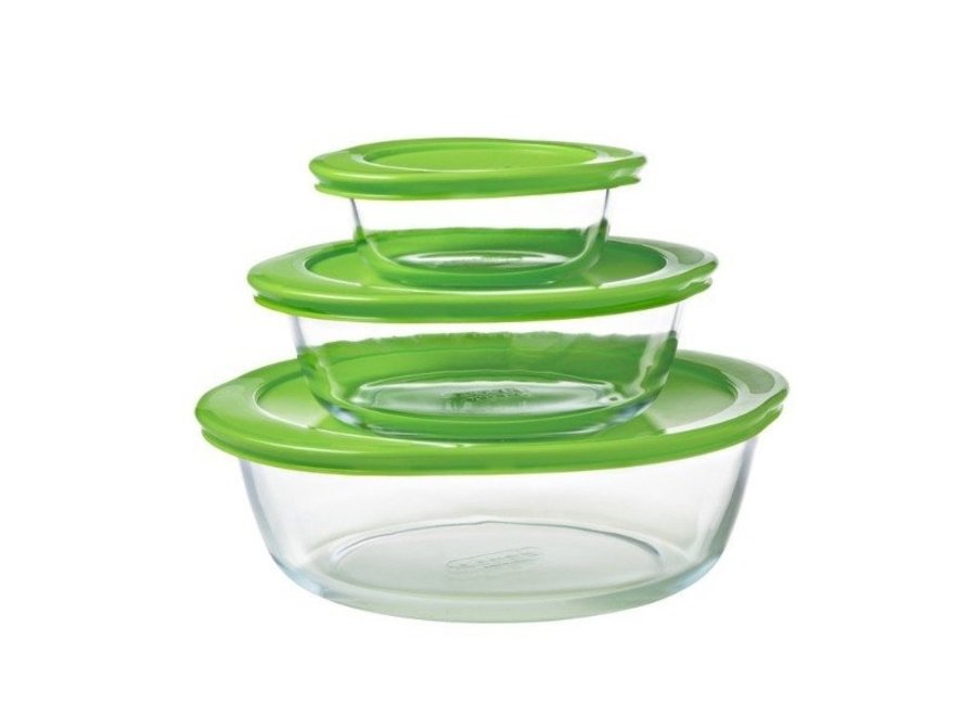 Cook & Store Ovenschaal met Deksel 3-delig