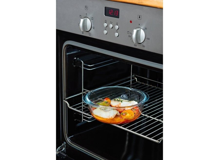 Cook & Heat Ovenschaal met Deksel 1.1 Liter 3 Stuks