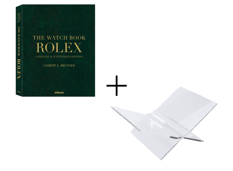 The Watch Book ROLEX + Boekenstandaard Transparant