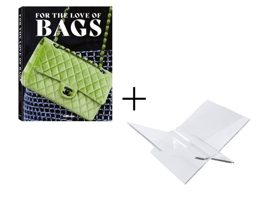 For The Love Of Bags + Boekenstandaard Transparant