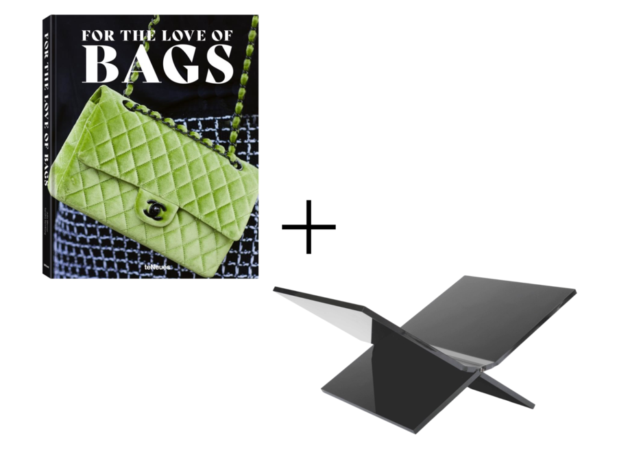 For The Love Of Bags + Boekenstandaard Zwart