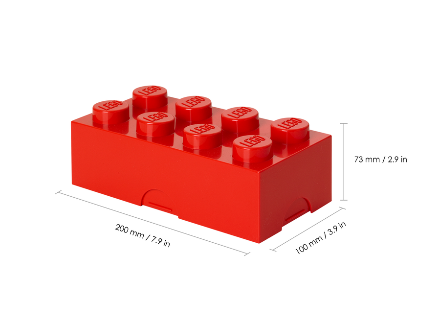 Classic Box Brick 8 Rood