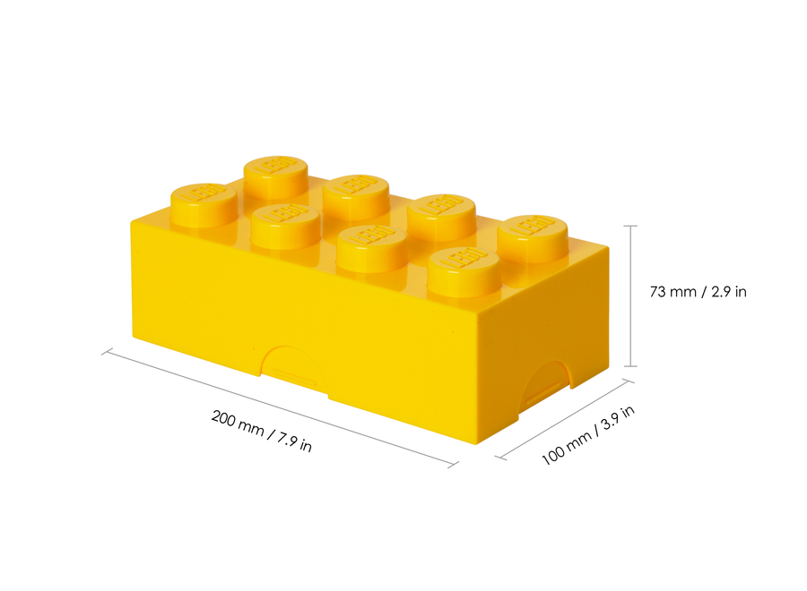 Classic Box Brick 8 Geel