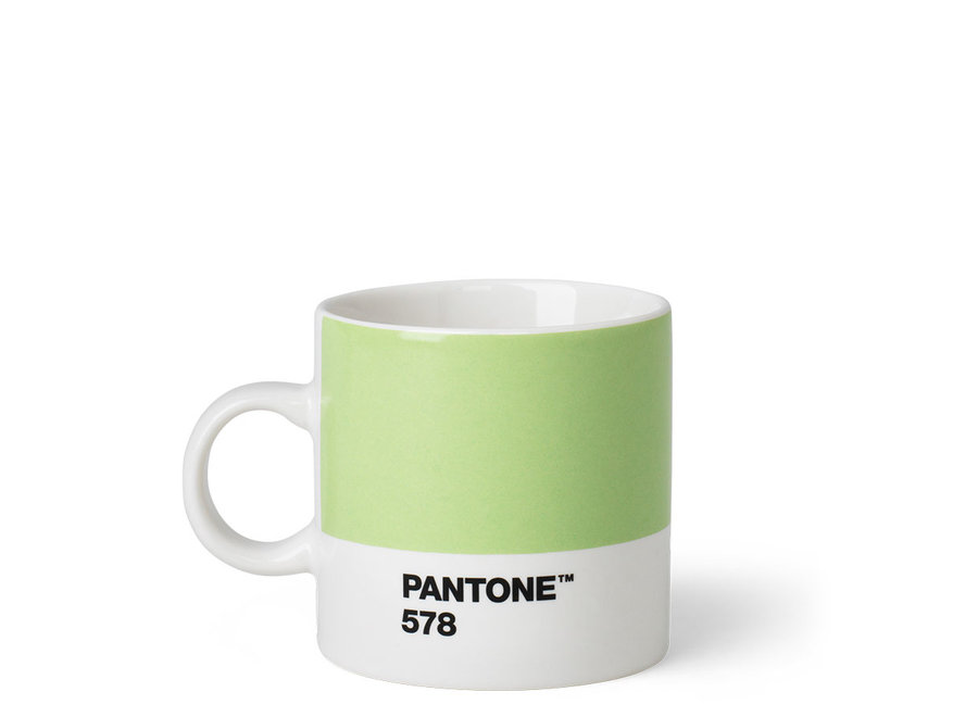 Pantone Espresso Kop Licht Groen