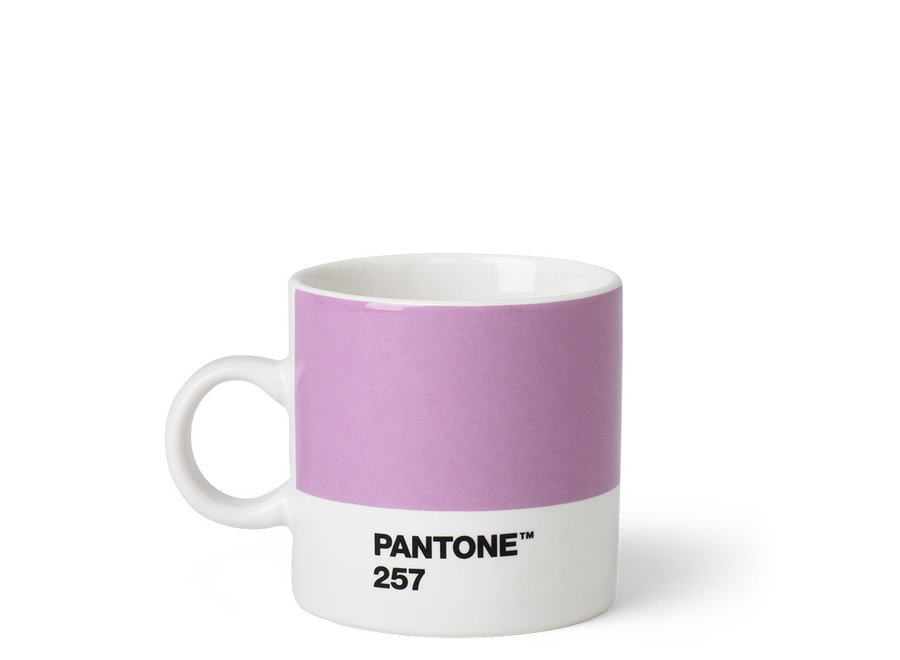 Pantone Espresso Kop 120ml Licht Paars 257