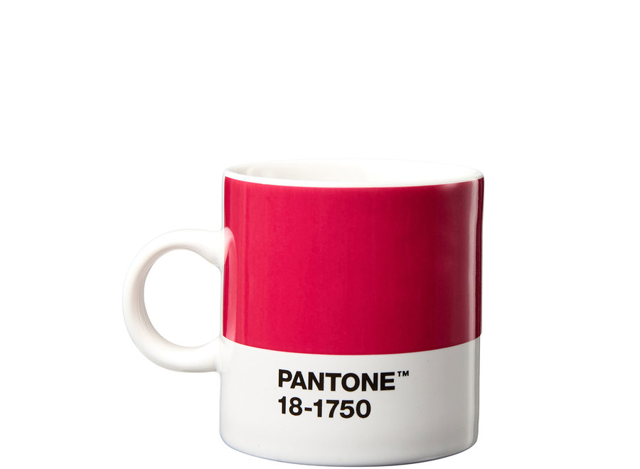 Pantone Espresso Kop 120ml COY 2023 Viva Magenta 18-1750