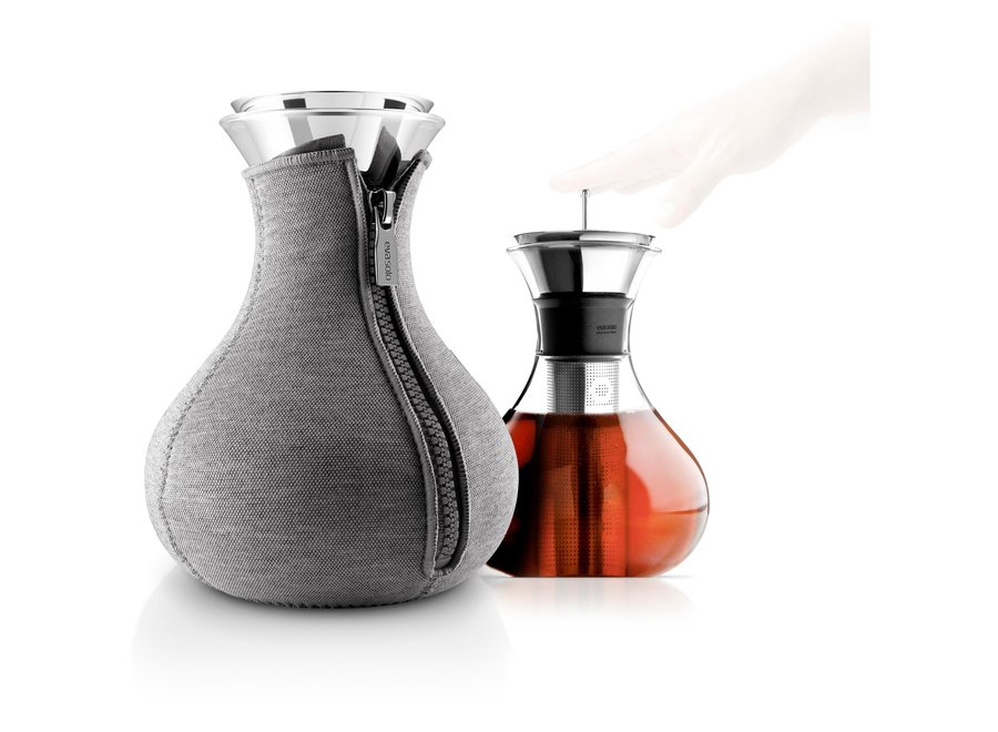 Theemaker met Hoes Donker Grijs 1 Liter