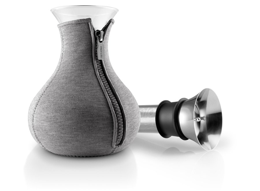 Theemaker met Hoes Donker Grijs 1 Liter