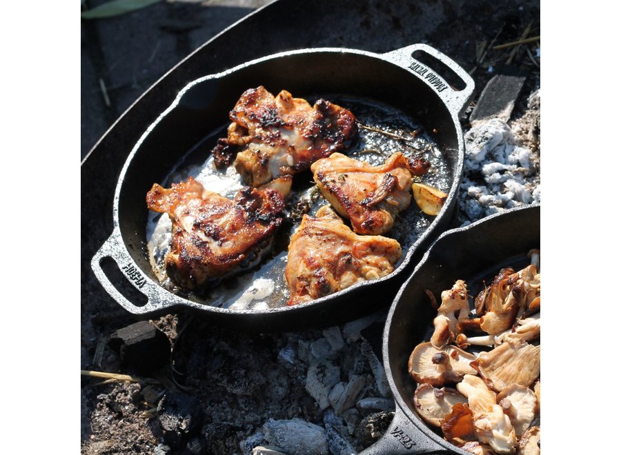 Skillet 30CM 2 Handvatten