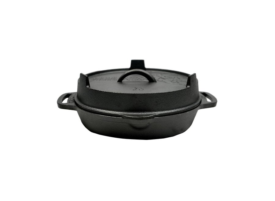 Deksel & Grill Skillet 25CM