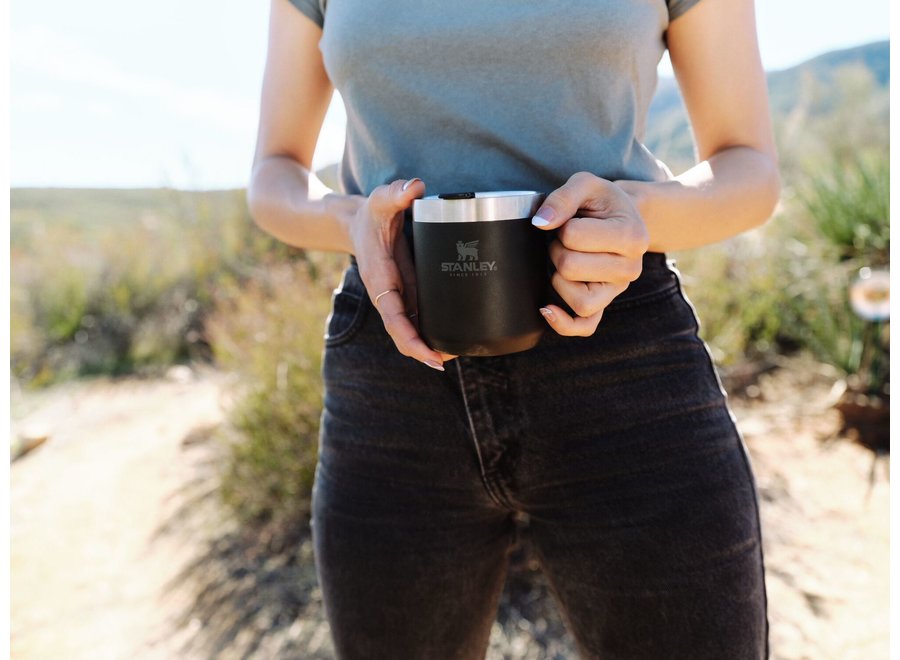 Legendary Camp Mug 0.35L Matte Black Pebble