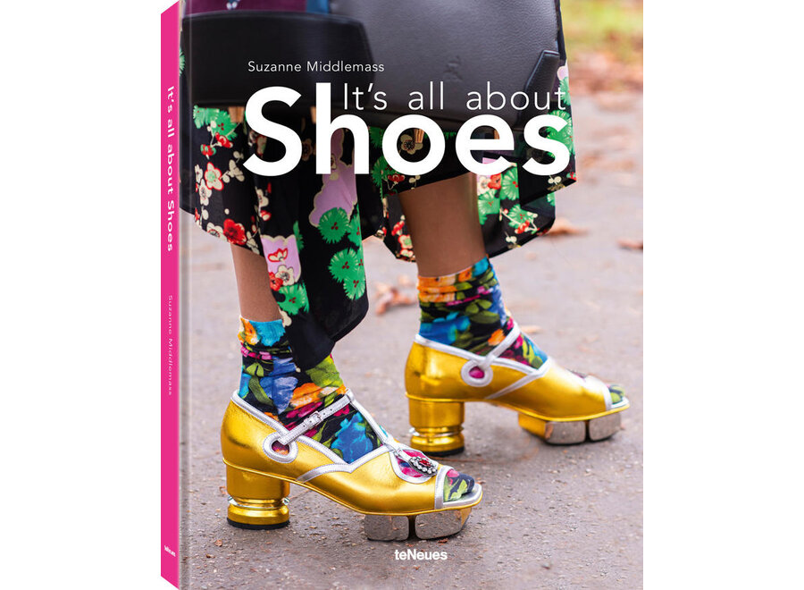 Tafelboek It's All About Shoes + Boekenstandaard Zwart