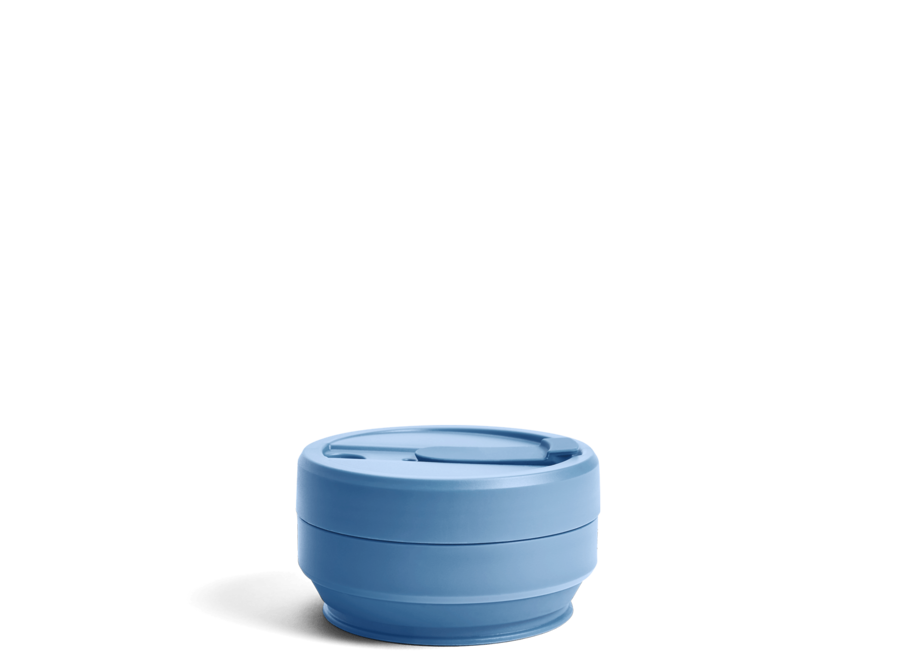 Cup met Rietje Steel Blauw 250ml