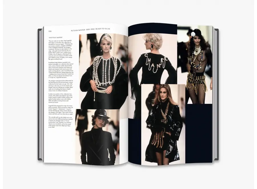 Tafelboek Chanel Catwalk + Boekenstandaard Zwart