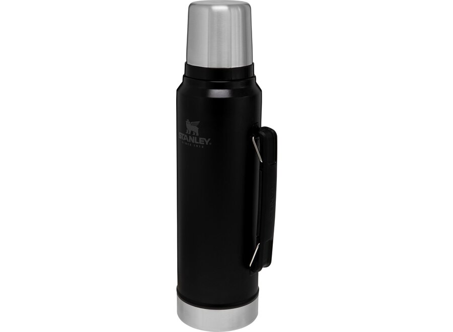 Legendary Classic Bottle 1L Matte Black Pebble