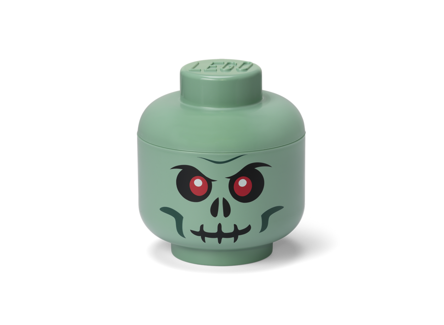 Opberghoofd Skelet Groen Klein 2L
