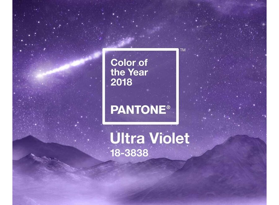 Pantone Sleutelhanger Ultra Violet 18-3838 COY 2018