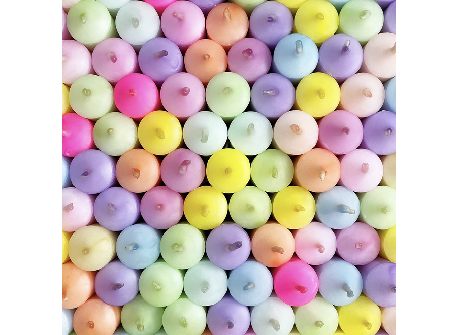 Gradient Kaarsen Blue Mix 6 Stuks