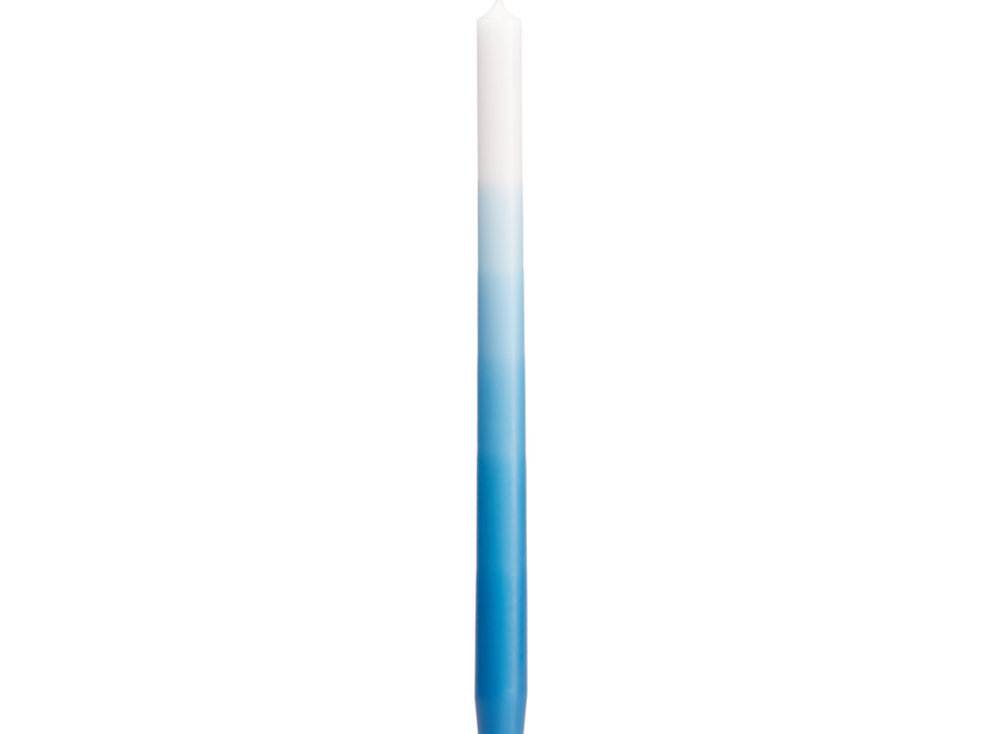 Gradient Kaarsen Blue Mix 6 Stuks