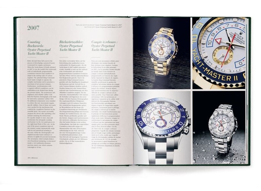 The Watch Book ROLEX  - Updated & Extended Edition + Boekenstandaard Zwart