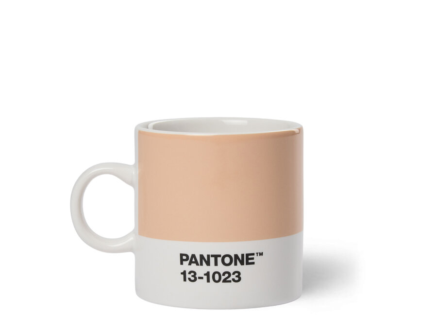 Pantone Espresso Kop 120ml COY 2024 Peach Fuzz 13-1023