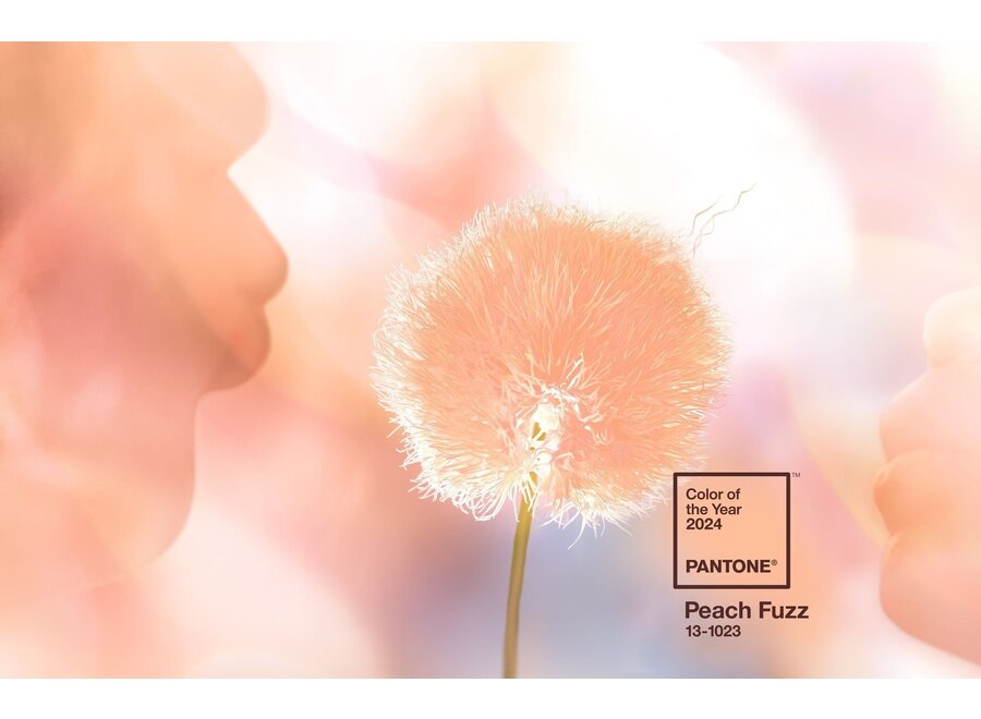 Pantone Sleutelhanger Color of the Year 2024 Peach Fuzz 13-1023