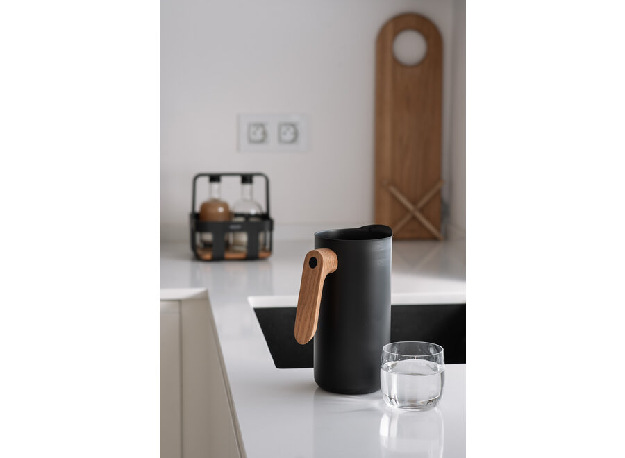 Nordic Kitchen Thermoskan Zwart 1L