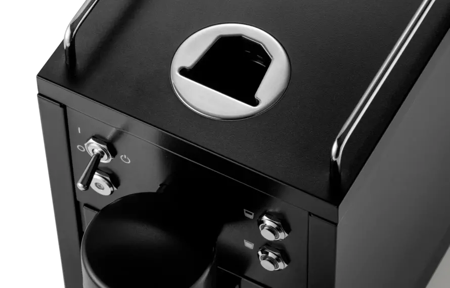 Maak kennis met de Sjöstrand the original espresso capsule machine espressomachine zwart.