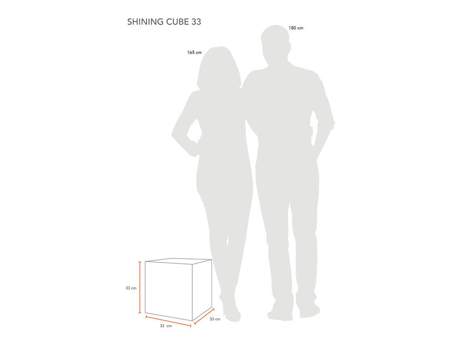 Shining Cube 33cm (RGB)