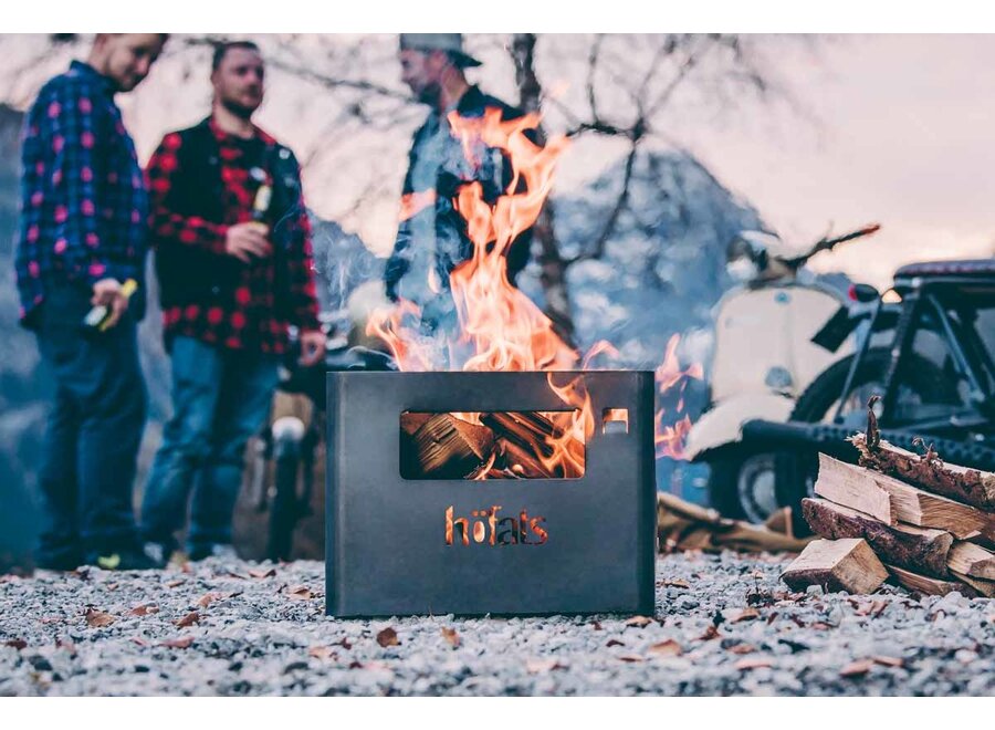 Beer Box Vuurkorf + Grillrooster