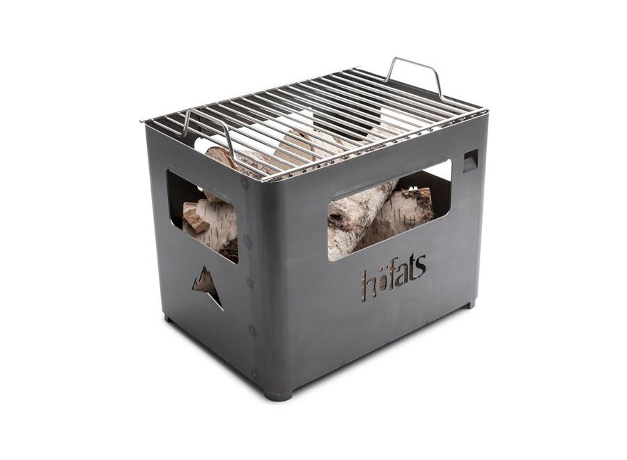 Beer Box Vuurkorf + Grillrooster