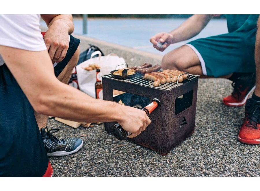 Beer Box Vuurkorf + Grillrooster