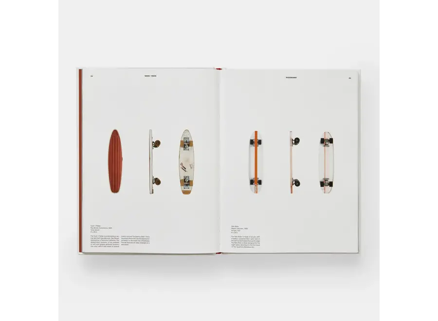 Tafelboek Skateboard + Boekenstandaard Transparant