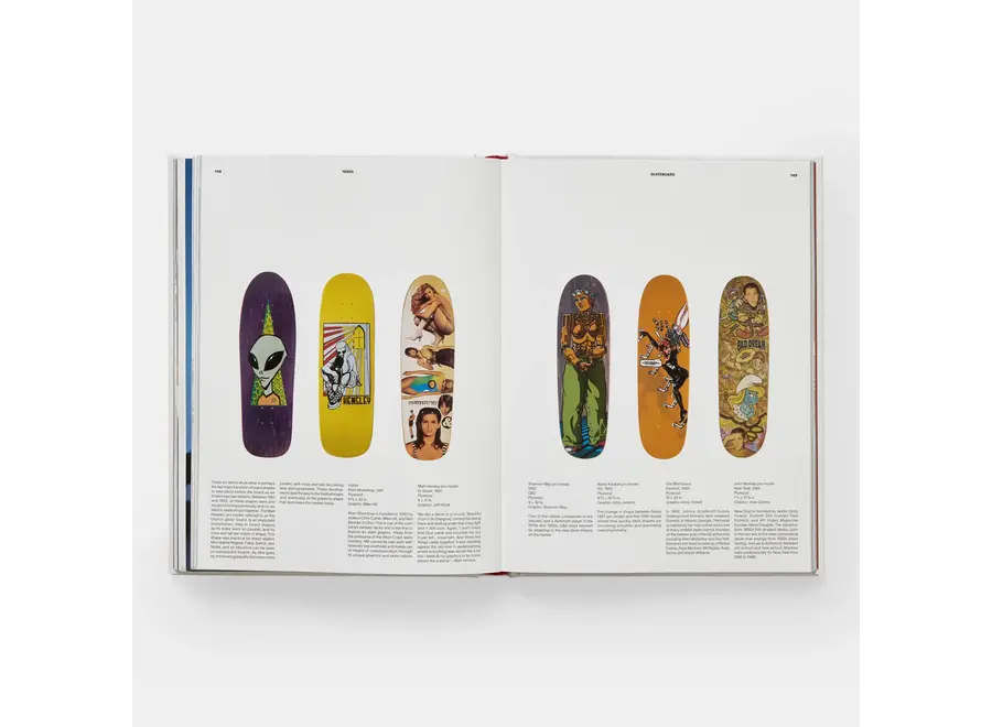 Tafelboek Skateboard + Boekenstandaard Transparant