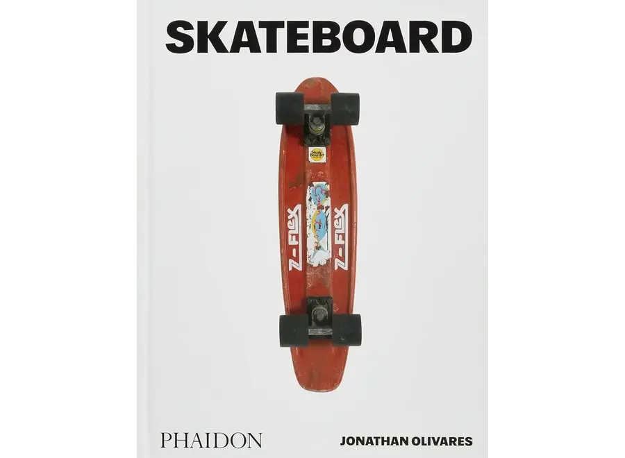 Tafelboek Skateboard + Boekenstandaard Zwart