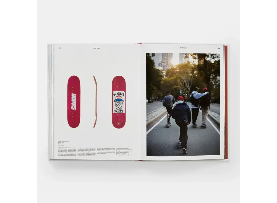 Tafelboek Skateboard + Boekenstandaard Zwart